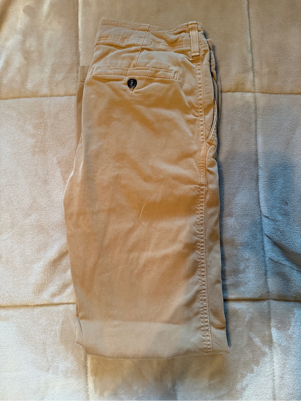 Men's Classic Khaki Chino Pants - Neutral Tan